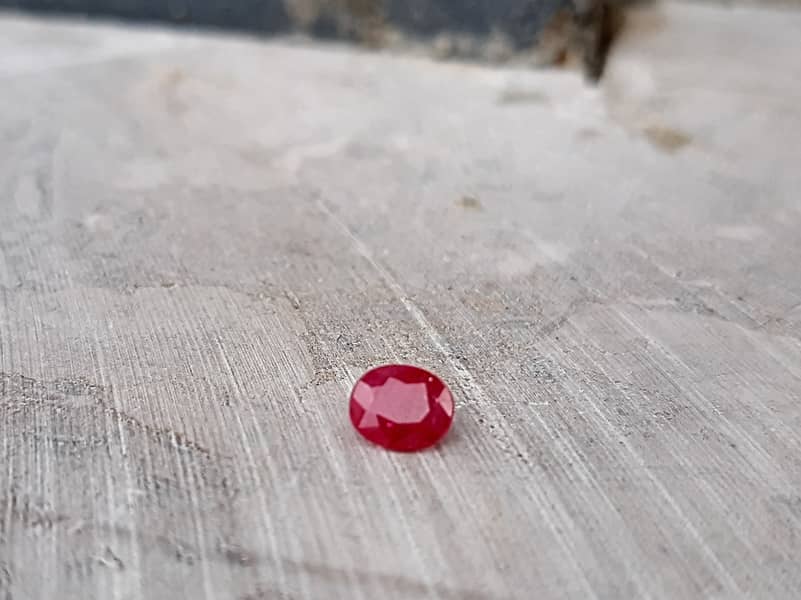 Natural UNHEATED/UNTREATED Afghani (Kabuli) Ruby 0