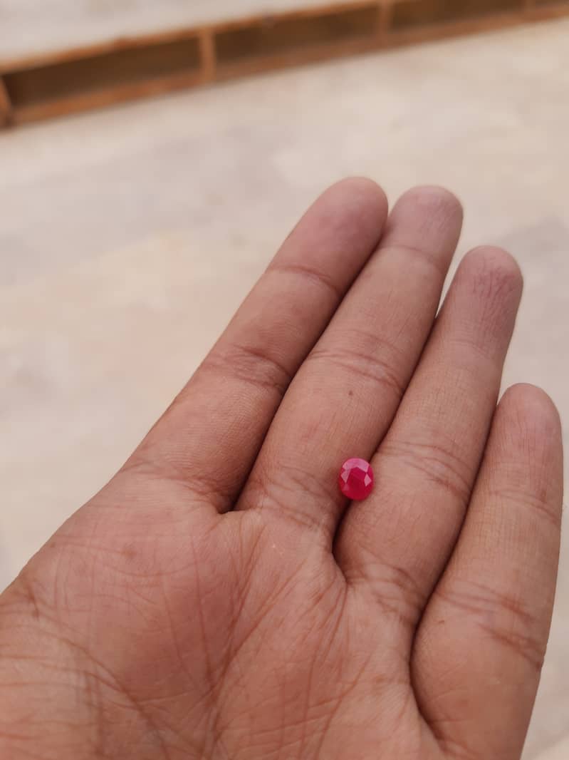 Natural UNHEATED/UNTREATED Afghani (Kabuli) Ruby 2