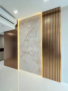 Wooden Paneling / PVC Wall panel / WPC Wall panel / Fluted panel