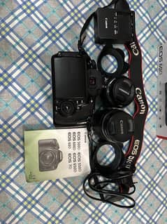 Canon Eos 60D with two lenses