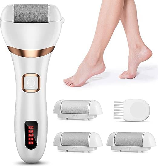 Electric Foot Rasp with 2 Speeds for Removing Dead Skin and Calluses 0