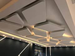 false ceiling/2by2 ceiling/fency ceiling/Gyspum board/Gypsum ceiling