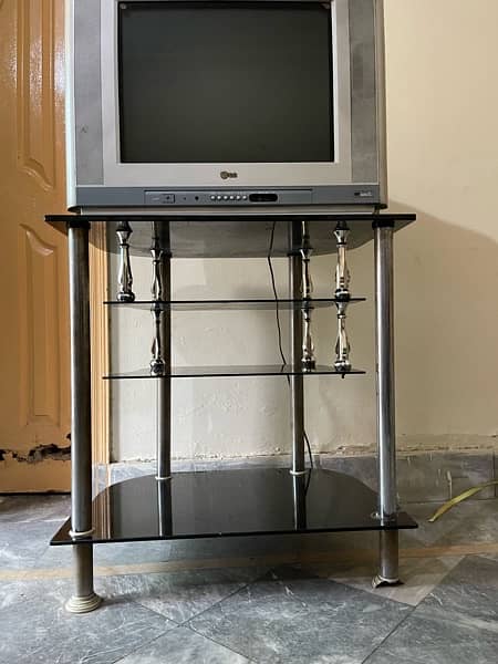 Panasonic Tv with trolly Hd Resolution 6