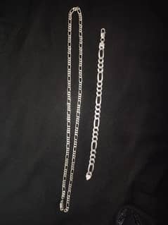 men silver bracelete/men silver chain