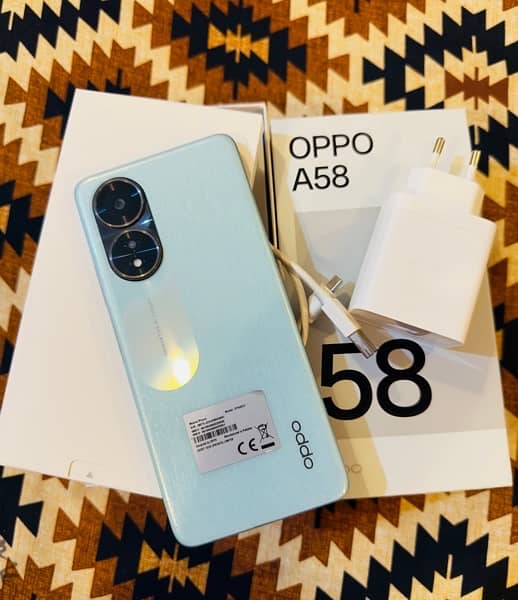 OPPO A58 Brand New condition in warranty 0