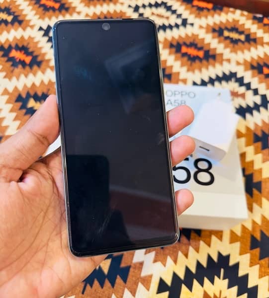 OPPO A58 Brand New condition in warranty 10