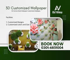 Wall Papers / 3D Wallpaper  / Wall Pictures / Panaflex Printing