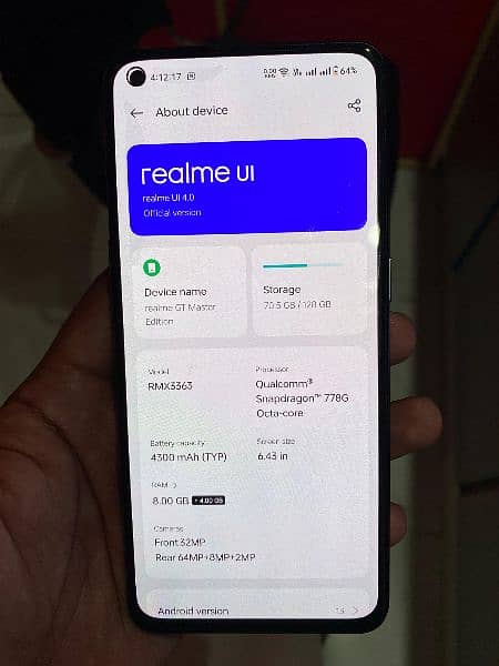 Realme GT Master Edition -Read AD 5