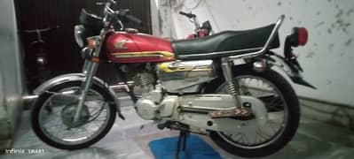 honda cg125 self start