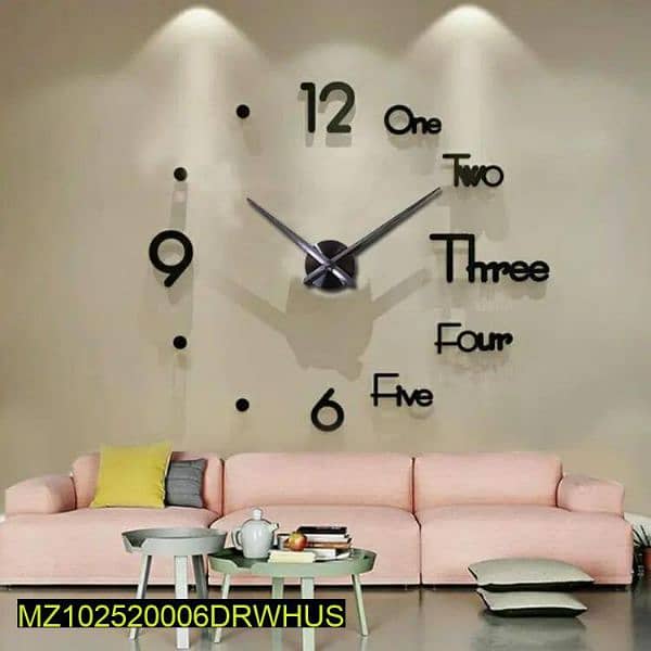 Analogur 3D Wall clock 1