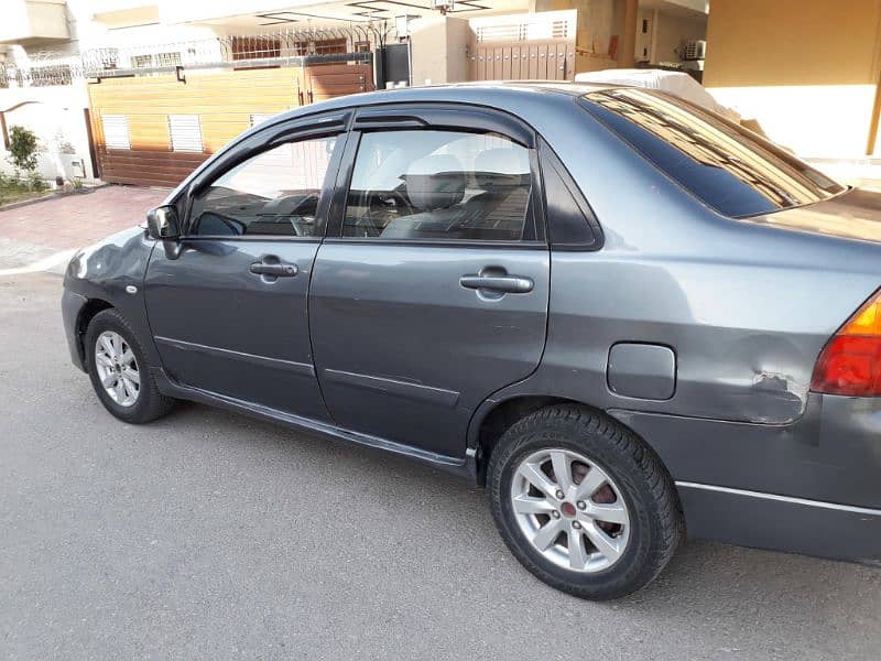 Suzuki Liana LXI 2007, dark gray, outer and inner  original condition 13