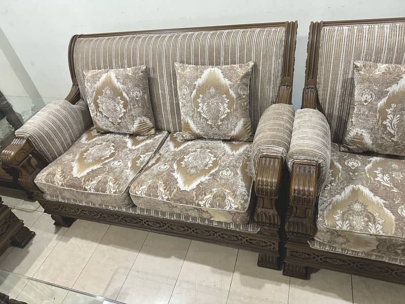 7 seater sofa set new condition 2