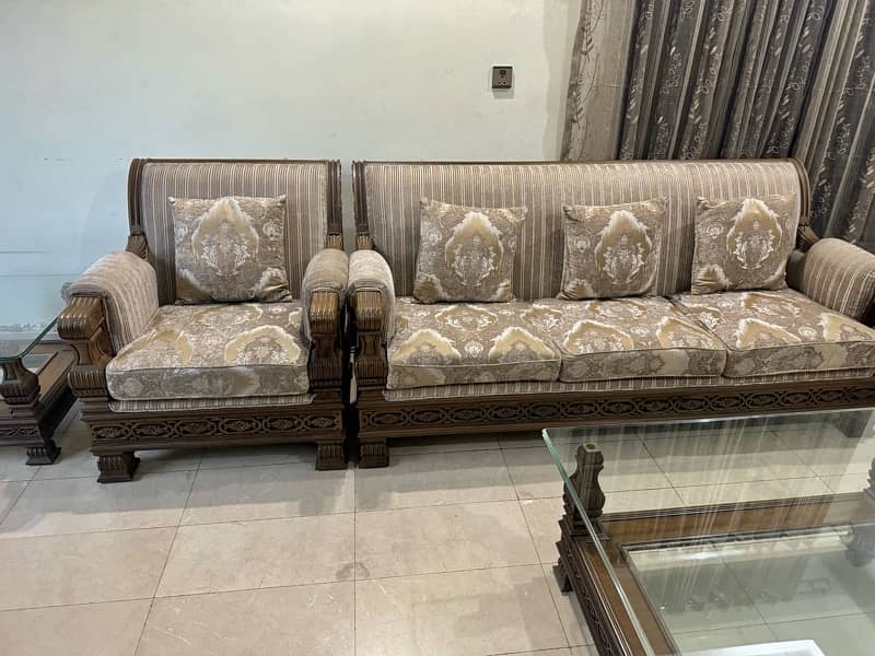 7 seater sofa set new condition 3