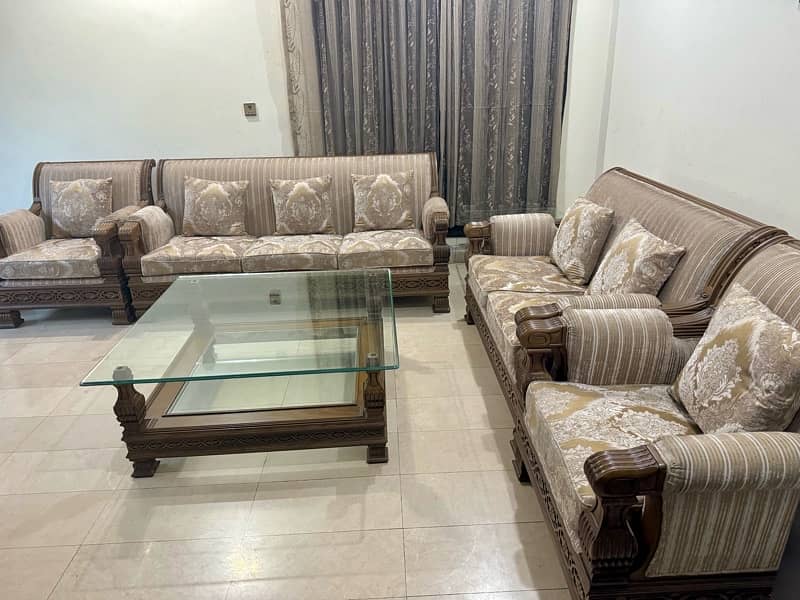 7 seater sofa set new condition 5