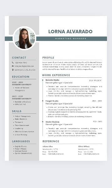 Professional CV or Resume Maker 7