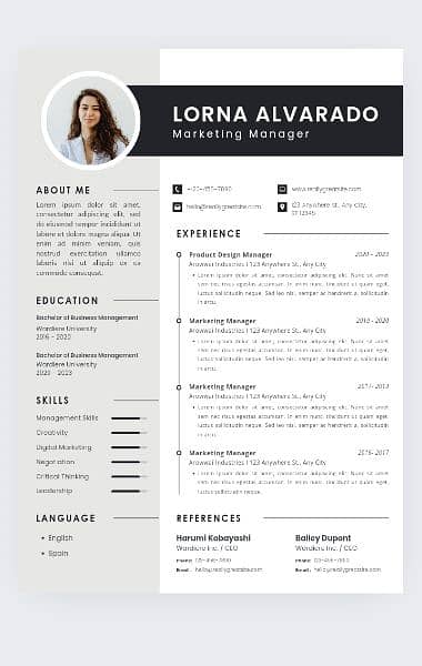 Professional CV or Resume Maker 17