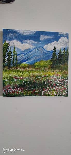 mountain land scape painting 3