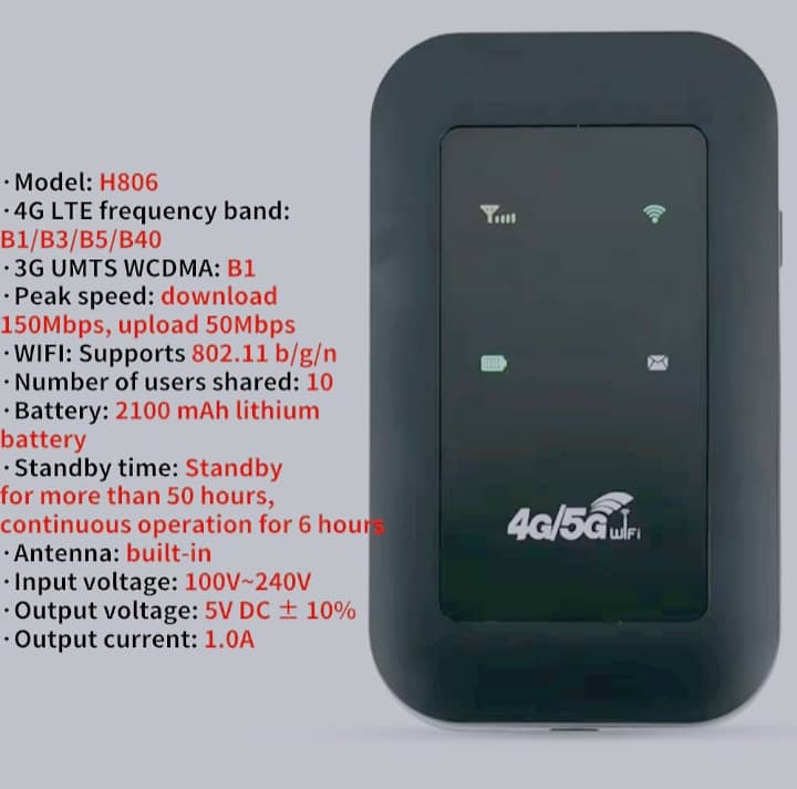 COD Unlocked 4G LTE Wifi Device 0