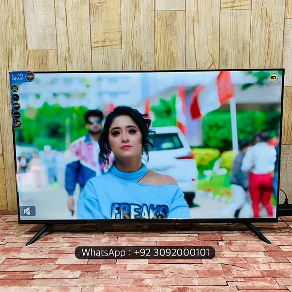 Emercian Smart Google Vidaa LED TV 40,50,55,65 inches All Fresh Import 4