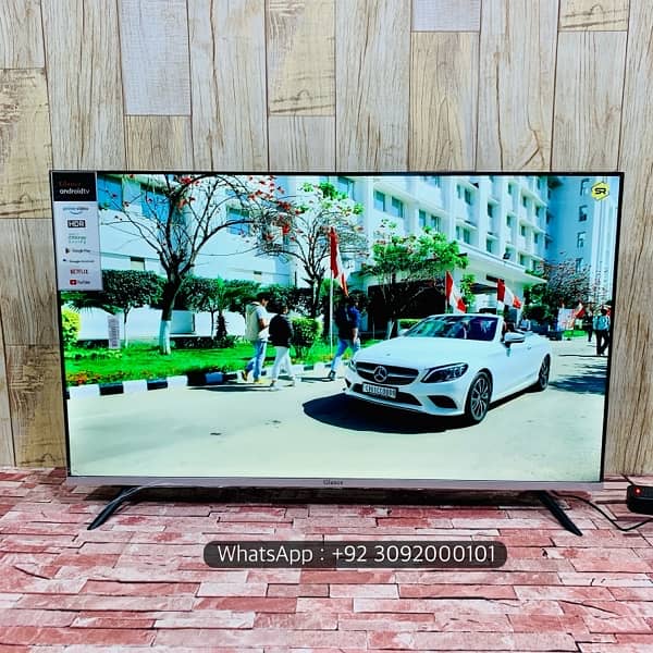 Emercian Smart Google Vidaa LED TV 40,50,55,65 inches All Fresh Import 19