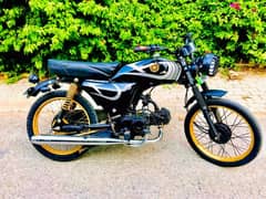 Honda CD70 Convert Into Cafe Racer