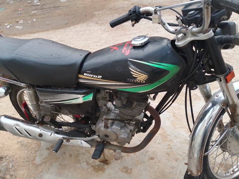 Honda CG125 model 2013 Karachi number 3