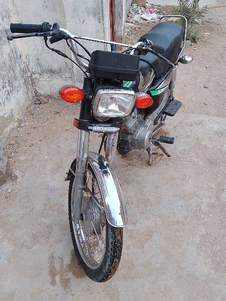 Honda CG125 model 2013 Karachi number 4