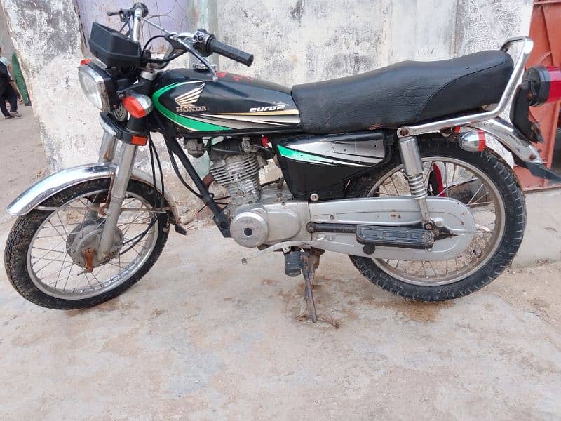 Honda CG125 model 2013 Karachi number 5