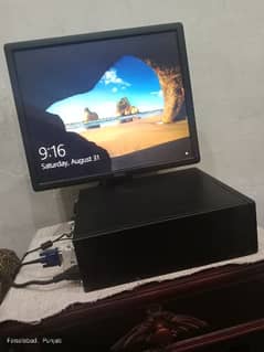 Core i3 6 generation pc with monitor 10/9 for sale