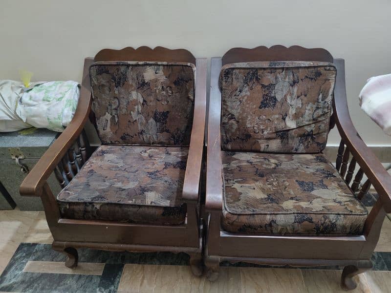 Sheesham sofa set 2