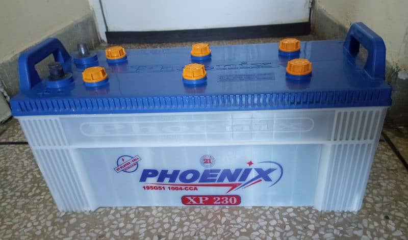 Phoenix 12V, XP 230, 27 plates genuine battery 0