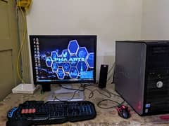 low end gaming pc full setup core2du0 1gb gpu 0