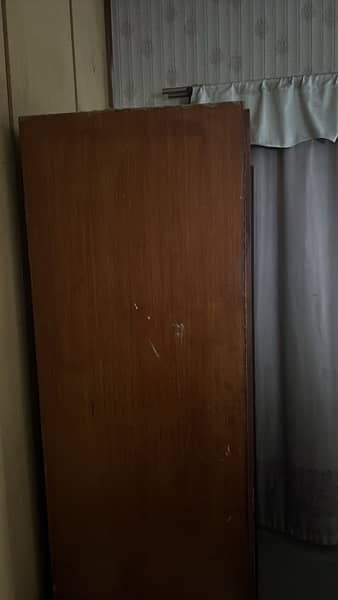 wooden two door almari in good price 1