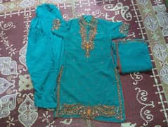 Shalwaar kaeez with dupatta 3 piece