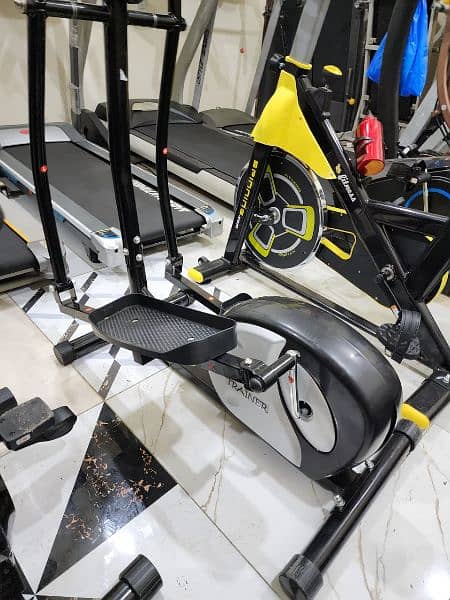 treadmils. (0309 5885468). gym cycles. home gym. ellapticals 3