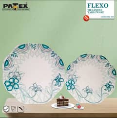 new embossed diner set melamine crockery 6 person serving