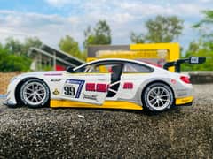 BMW M6 GT3 Sport car racing car Officially Licensed Diecast model