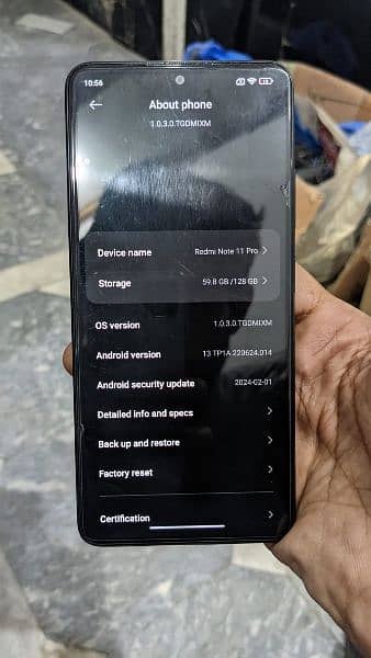 redmi note 11 pro non pta 8 /128 gb 03074330860 1