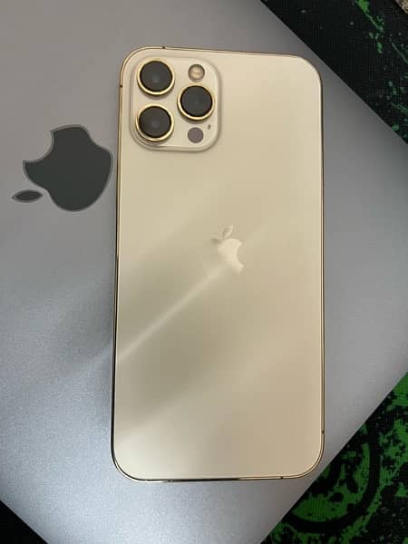 iPhone 12 Pro Max PTA Approved Golden 0