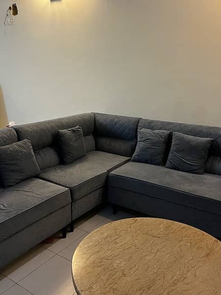 L Shape 7 seater sofa 3