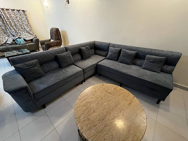 L Shape 7 seater sofa 0