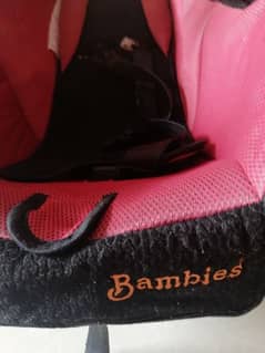 Bambies Car Seat and carry cot