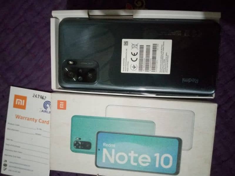 Redmi Note10. Urjent 4gb128Gb. 10/10 condition with box 1