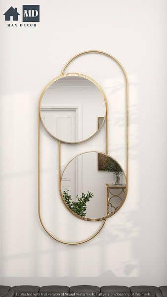 unique wall mirror frame 0