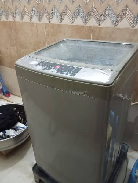 Haier fully automatic washing machine 8.5 kg 1