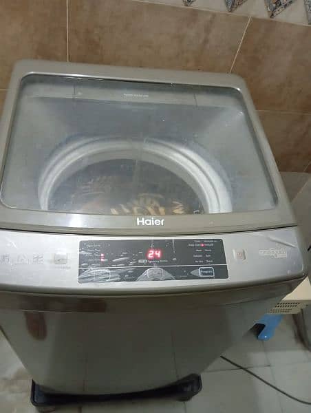 Haier fully automatic washing machine 8.5 kg 2