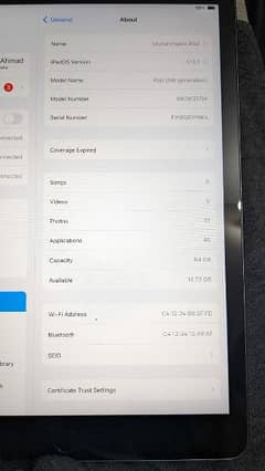 Ipad 9gen 64gb wifi