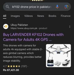 kf102 GPS drone for sale