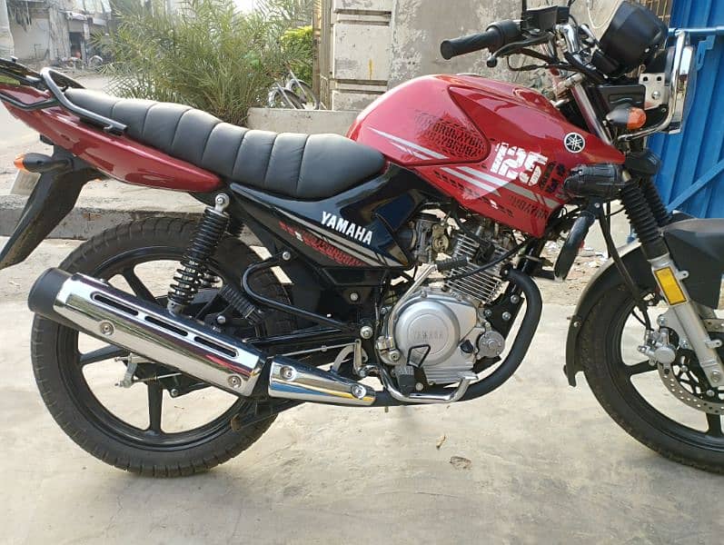 yamaha ybr g red 2024 2