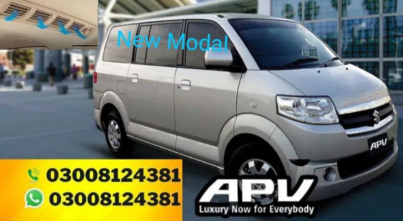 Apv for rent  7 seats  Brv Changan 0332 4266899 - 0300 8124381 3